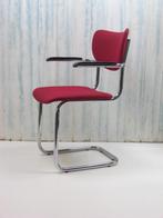 Gispen De Wit style - Originele vintage eetkamerstoel-, Huis en Inrichting, Stoelen, Ophalen, Metaal, Gebruikt, Drie