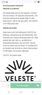 VELESTE Softshell Jas - Groen met Bloemenprint, Kleding | Dames, Jassen | Winter, VELESTE, Ophalen of Verzenden, Nieuw, Groen