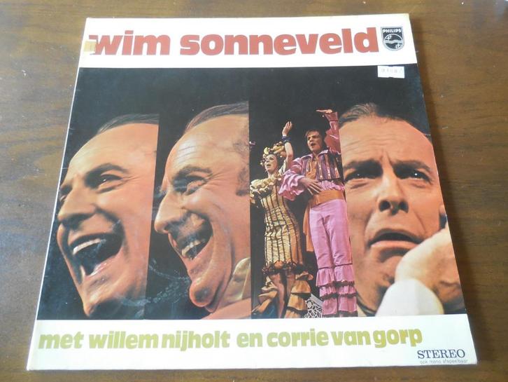 3 LP's Wim Sonneveld, Cd's en Dvd's, Vinyl | Nederlandstalig, Gebruikt, Overige genres, Overige formaten, Ophalen of Verzenden