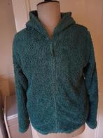 Hema groen, fluffy vest met capuchon, maat s, Ophalen of Verzenden, Zo goed als nieuw, Maat 36 (S), Hema