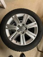 Audi Velgen met Winterbanden 215/50 R17, Auto-onderdelen, Banden en Velgen, Banden en Velgen, 17 inch, Personenwagen, Gebruikt