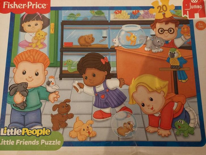 Fisher-Price Little People Puzzel - 20 stukjes, Kinderen en Baby's, Speelgoed | Kinderpuzzels, Gebruikt, 2 tot 4 jaar, 10 tot 50 stukjes