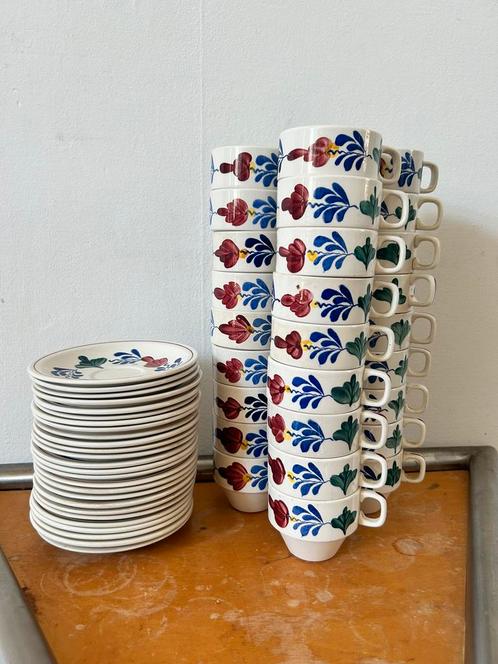 Boerenbond servies grote set., Antiek en Kunst, Antiek | Servies compleet, Ophalen