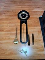 Vintage Hangklok met Slinger en Gewichten, Ophalen of Verzenden