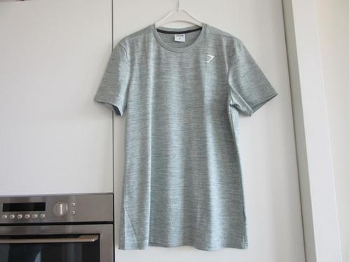 T shirt merk GYMSHARK maat medium z.g.a.n. kleur groen, Kleding | Heren, Sportkleding, Zo goed als nieuw, Algemeen, Maat 48/50 (M)