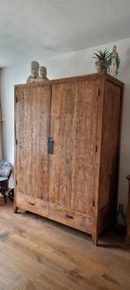 Grote prachtg mooie houten kast, Ophalen, Gebruikt, 50 tot 75 cm