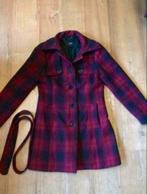 Rood zwart geruite wollen jas Jacob, Kleding | Dames, Maat 38/40 (M), Ophalen of Verzenden, Zo goed als nieuw, Jacob