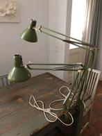 VINTAGE BUREAU LAMP ATELIER LAMPENVOET GROEN ANGLEPOISE, Ophalen of Verzenden