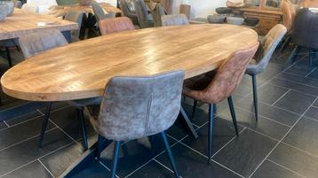 Mango ovale tafel 110/240 cm beschikbaar voor biedingen