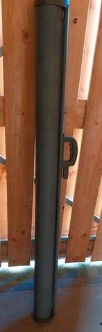 Uitschuifbaar windscherm/zijscherm antracietkleur, Tuin en Terras, Schaduwdoeken, Ophalen, Gebruikt