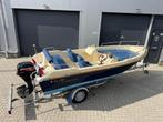 Nette TWO-Star 515 Sloep Compleet incl. Mercury 9,9PK 4-takt, Watersport en Boten, Sloepen, Gebruikt, Tot 10 pk, 3 tot 6 meter