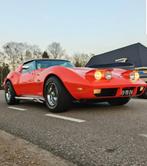 Chevrolet Corvette Stingray automaat Oranje 1973, Auto's, Achterwielaandrijving, 8 cilinders, Overige kleuren, Leder