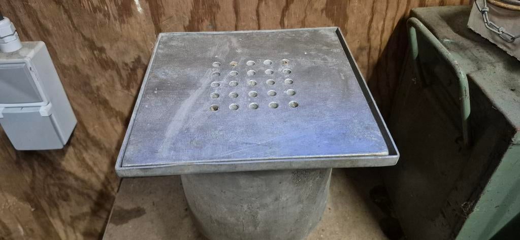 RVS Afvoerput Kolkje vloerput 20x20cm - Buiten Afwatering, Ophalen of Verzenden