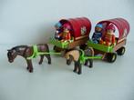 Playmobil ponywagen 2x, Gebruikt, Ophalen of Verzenden