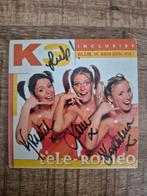 Singel "Tele-Romeo" van K3 originals.Gesigneerd., Cd's en Dvd's, Cd Singles, Ophalen of Verzenden, Zo goed als nieuw