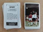 Sport complete set van 30 trade cards Trucards 1970, Ophalen, Gebruikt, Overige sporten, Poster, Plaatje of Sticker