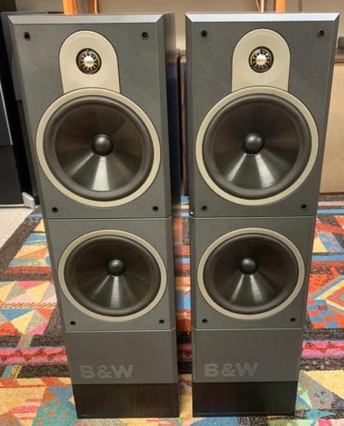 Bowers en Wilkins DM630 3-weg luidsprekersysteem, Audio, Tv en Foto, Luidsprekers, Gebruikt, Front, Rear of Stereo speakers, 120 watt of meer