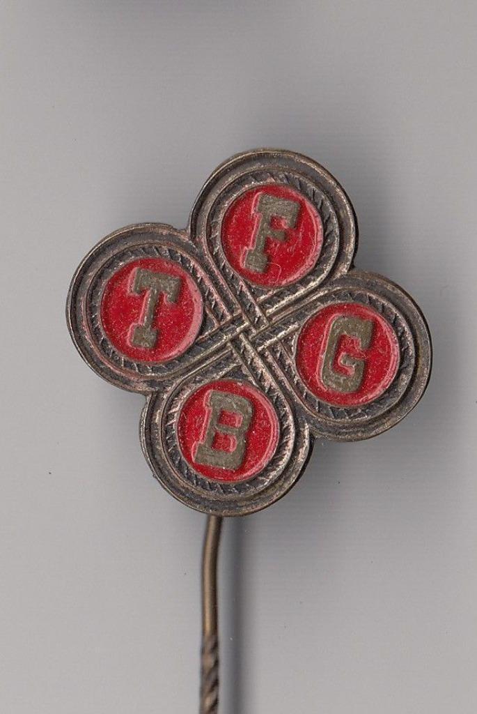 FTGB speldje vakbond misschien, Verzamelen, Speldjes, Pins en Buttons, Gebruikt, Speldje of Pin, Overige onderwerpen, Ophalen of Verzenden
