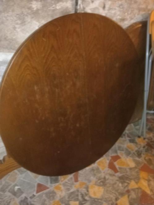 Ronde tafel met poten, Huis en Inrichting, Tafels | Eettafels, Gebruikt, 50 tot 100 cm, 50 tot 100 cm, tot twee personen, Rond