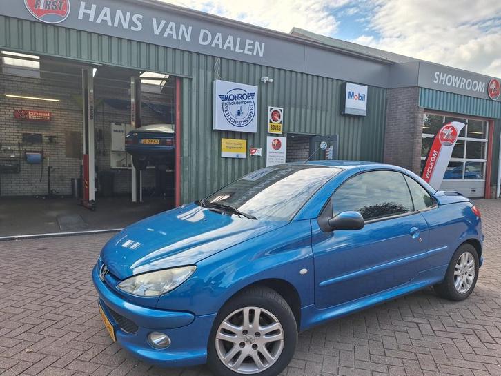 Peugeot 206 CC VERKOCHT, Auto's, Peugeot, Bedrijf, ABS, Airbags, Airconditioning, Boordcomputer, Elektrische buitenspiegels, Elektrische ramen