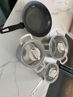 IKEA pannenset + Wokpan, Huis en Inrichting, Keuken | Potten en Pannen, Ophalen of Verzenden, Gebruikt, Pannenset