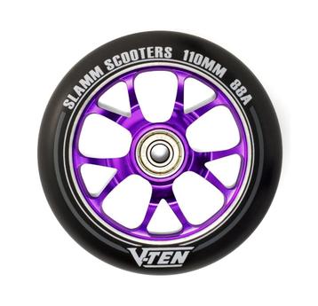 SLAMM V-TEN II Reserve Wiel Stuntstep 110 mm Paars KOOPJE!!! beschikbaar voor biedingen