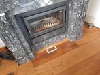 hout kachel FLAM inbouw haard, Huis en Inrichting, Haarden, Ophalen, Gebruikt, Inbouwhaard, Houthaard