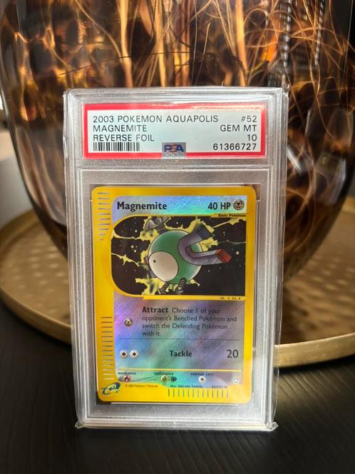 Magnemite 52/147, Hobby en Vrije tijd, Verzamelkaartspellen | Pokémon, Zo goed als nieuw, Losse kaart, Ophalen of Verzenden