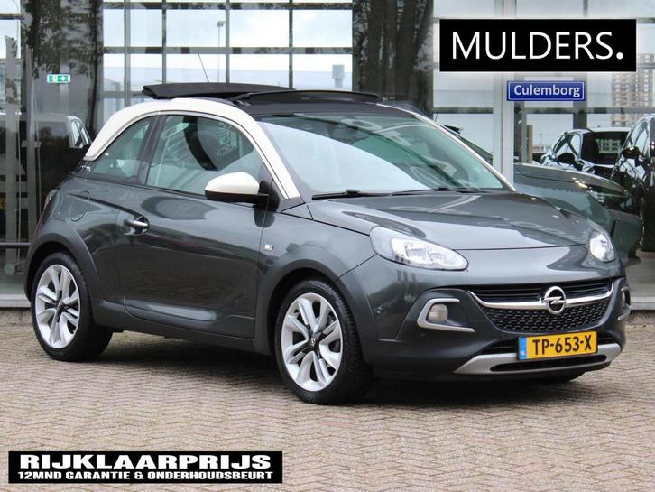 Opel ADAM 1.0 Turbo Rocks Online Edition | Open dak / Camera, Auto's, Opel, Te koop, ADAM, ABS, Airbags, Airconditioning, Alarm