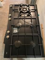 5-pits Gasfornuis met Wokbrander - Met afzuigkap, Gebruikt, 60 cm of meer, Ophalen of Verzenden, Gas