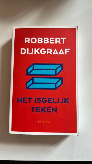Robbert Dijkgraaf - Het isgelijkteken beschikbaar voor biedingen