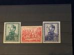 DDR Mi 286-288 1951 postfris, Verzenden, DDR, Postfris