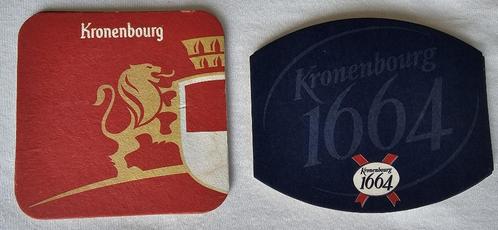 5 Franse Bierviltjes, Verzamelen, Biermerken, Gebruikt, Viltje(s), Overige merken, Ophalen of Verzenden