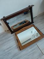 Oude spiegels antiek, art deco,amsterdamse school, Ophalen, Rechthoekig, Minder dan 50 cm, Minder dan 100 cm
