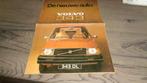 Folder VOLVO 343  ,  1977, Verzenden, Gelezen, Volvo