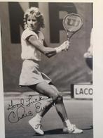 CHRIS EVERT LEGEND TENNISPLAYER, Ophalen of Verzenden, Nieuw, Foto of Kaart, Gesigneerd