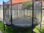 Magic Jump Trampoline incl veiligheidsnet 366cm, Ophalen, Gebruikt