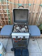 Gas BBQ met lava stenen en gasfles, Tuin en Terras, Gasbarbecues, Ophalen, Gebruikt