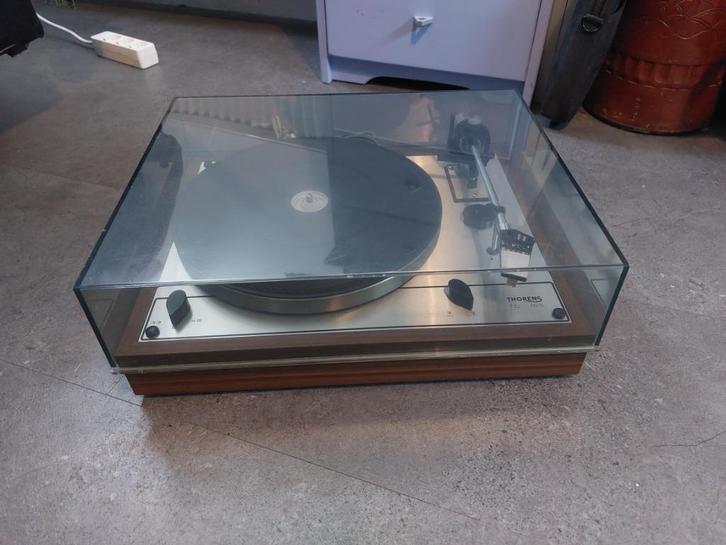 Thorens TD 165 platenspeler te koop, Audio, Tv en Foto, Platenspelers, Zo goed als nieuw, Platenspeler, Thorens, Ophalen