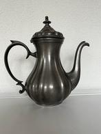 Zuiver tinnen (koffie)kan. Medio 20e eeuw., Antiek en Kunst, Antiek | Tin, Ophalen of Verzenden