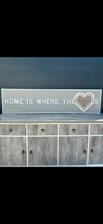 Spreuk deco., Ophalen, Zo goed als nieuw