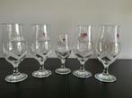 5 Omer bierglazen (4 groot, 1 klein), Verzamelen, Ophalen of Verzenden, Gebruikt, Overige merken