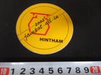 sticker hintham soos jampot all in *, Ophalen, Zo goed als nieuw