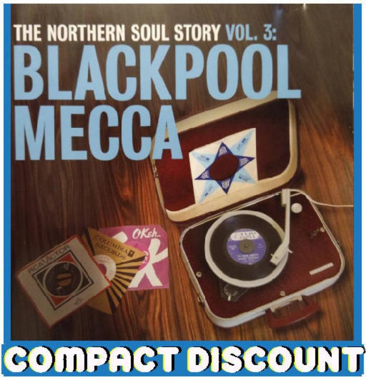 CD The Northern Soul Story Vol. 3 Blackpool Mecca compilatie, Cd's en Dvd's, Cd's | R&B en Soul, Zo goed als nieuw, 1980 tot 2000