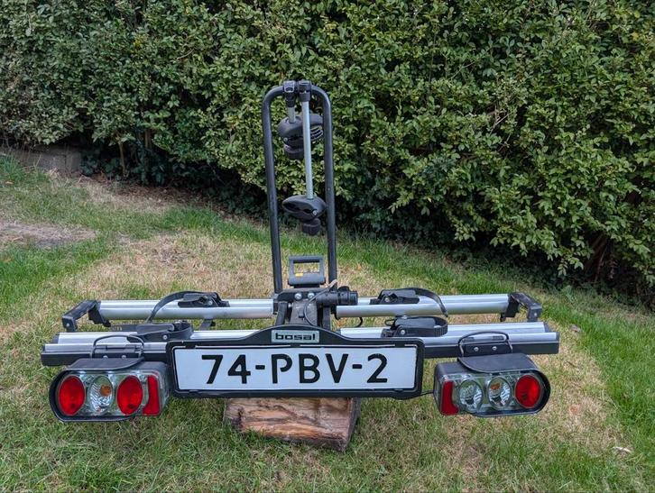 Bosal fietsendrager (Pro User diamant), Auto diversen, Fietsendragers, Gebruikt, Trekhaakdrager, 2 fietsen, Brede banden, Elektrische fiets
