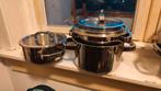 Verschillende kwaliteit pannen SPRING 16-24cm, Nieuw, Pannenset, Ophalen of Verzenden, Rvs