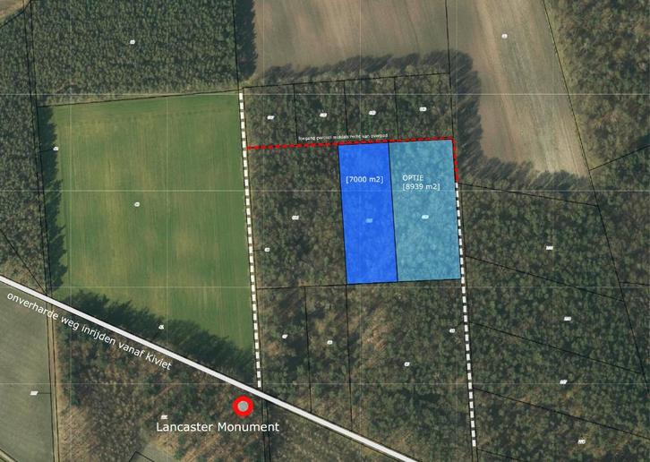 Jouw eigen (voedsel)bos in Grashoek – vlakbij Eindhoven, Huizen en Kamers, Kavels en Percelen, 1500 m² of meer