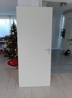 Opdekdeur wit 211*88, Ophalen, Gebruikt, Overige materialen, 20 tot 50 mm