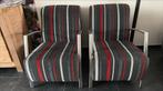 2 fauteuils Knibbeler, Ophalen, Zo goed als nieuw, Rood, Twee