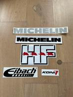 Verschillende stickers. Michelin, HF integrale, Eibach, Koni, Ophalen of Verzenden